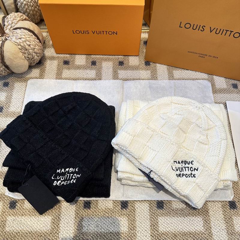 LV scarf hat 012603
